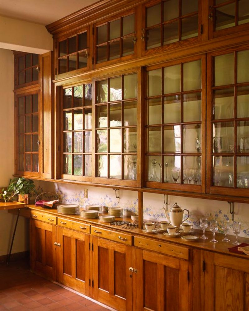Butler's Pantries Between Kitchen and Dining Room