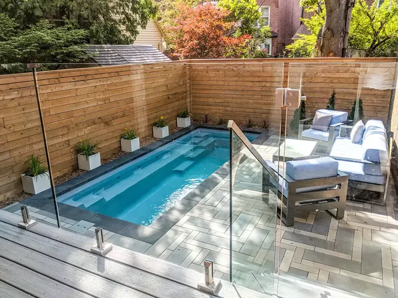 Cocktail Pool for Small Spaces