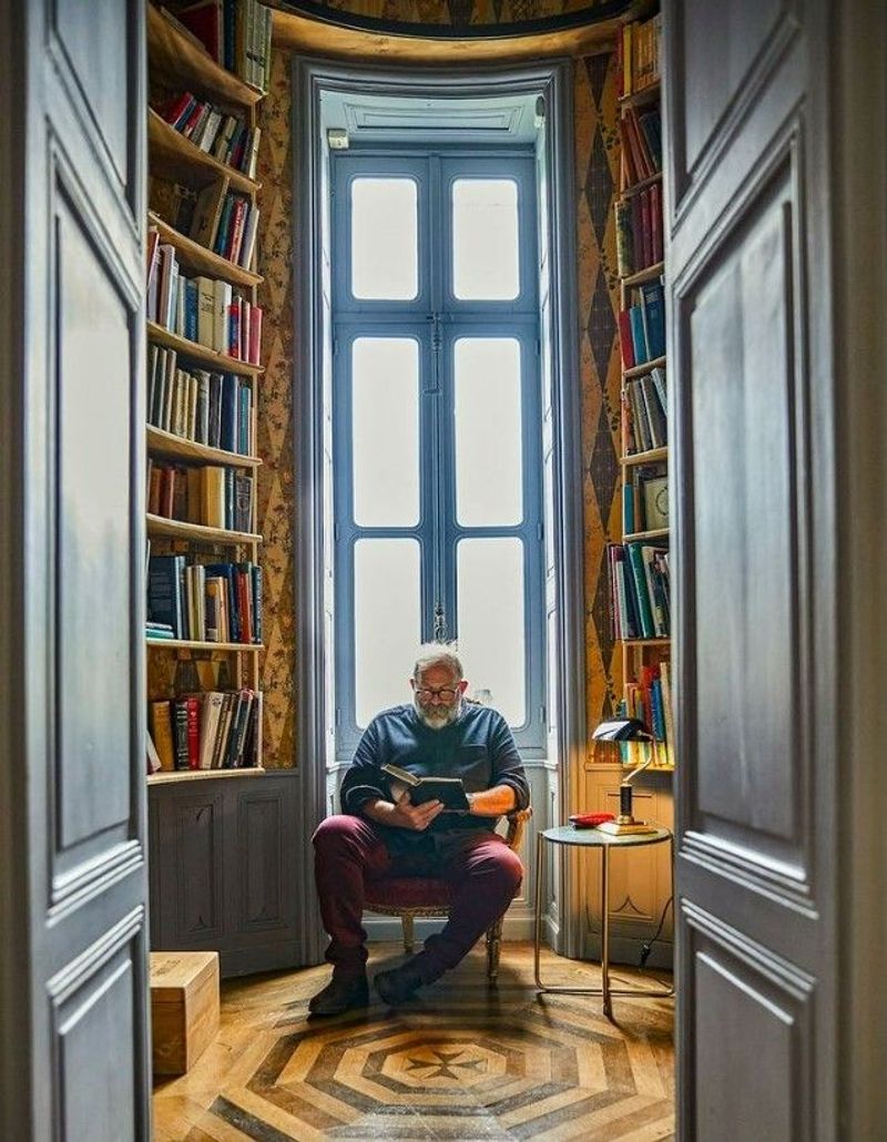 Cozy Library Corner