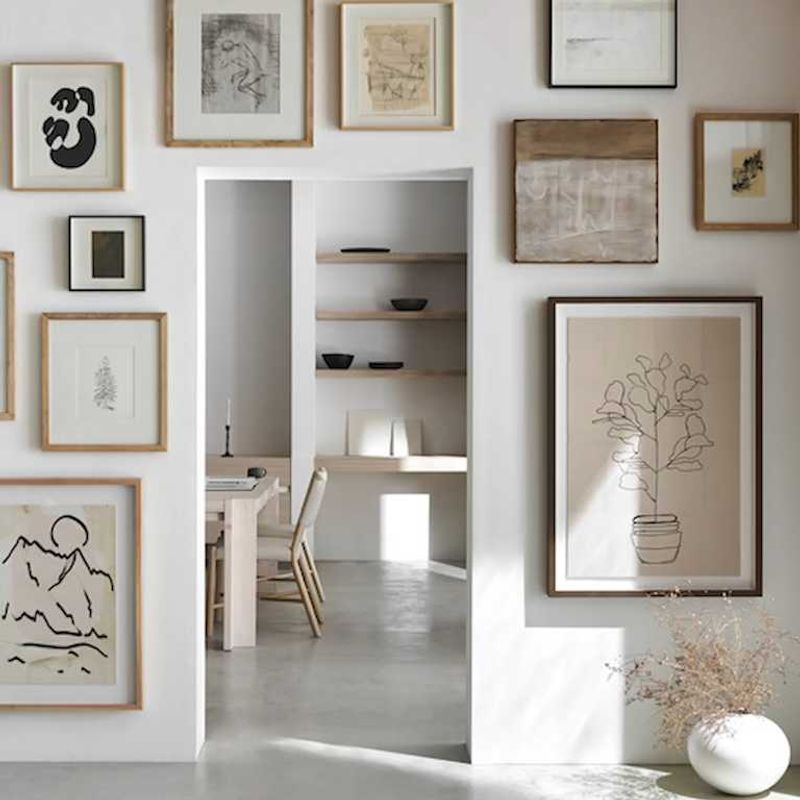 Excessive framed art
