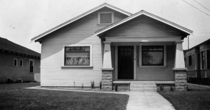 Craftsman Bungalow, 1915 – Cozy Charm in California Suburbs