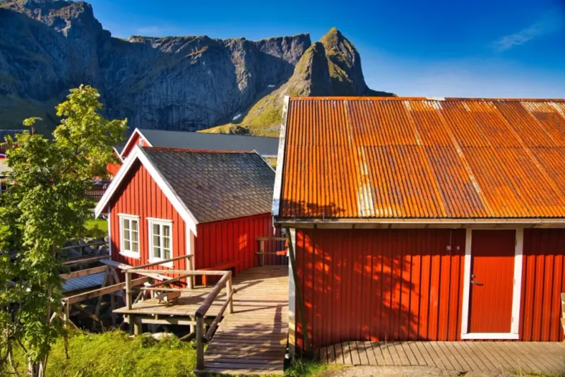 Fishing cabin in Reine, Norway