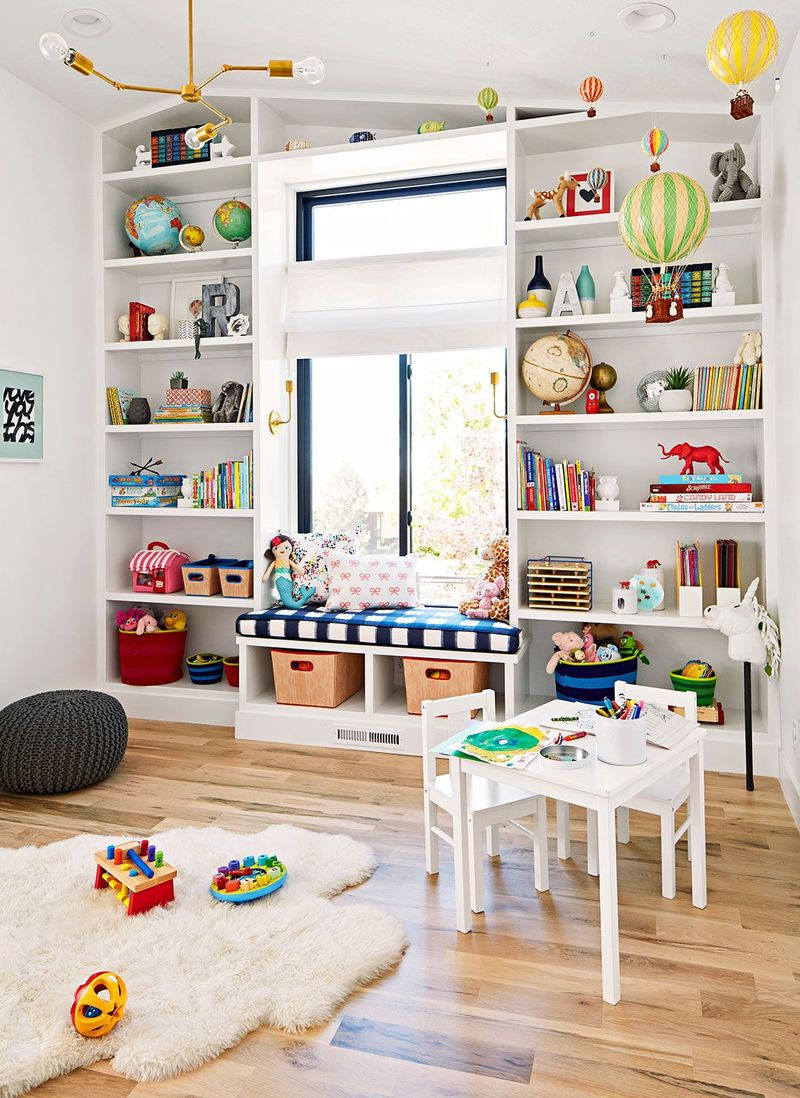 Open Shelving for Displaying Toys or Books