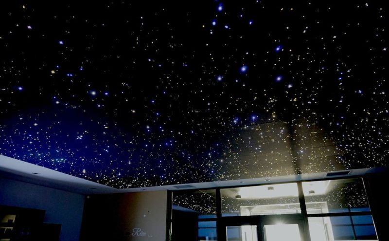 A Bedroom Skylight Turned The Ceiling Into A Room Full Of Stars