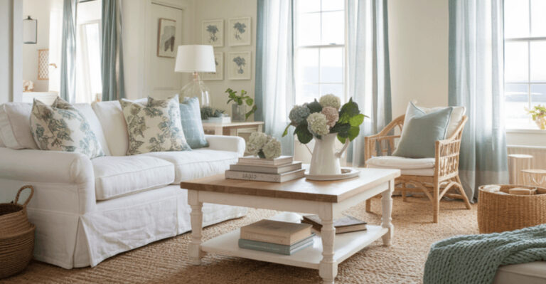 17 Easy Ways to Bring the Coastal Grandmother Vibe to Your Living Room