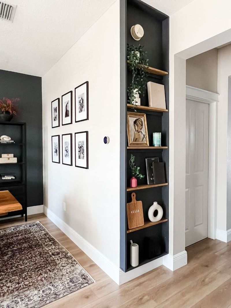 Vertical Wall Shelving