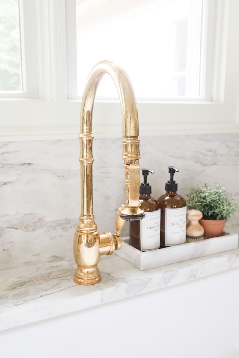 Using Brass Fixtures Throughout