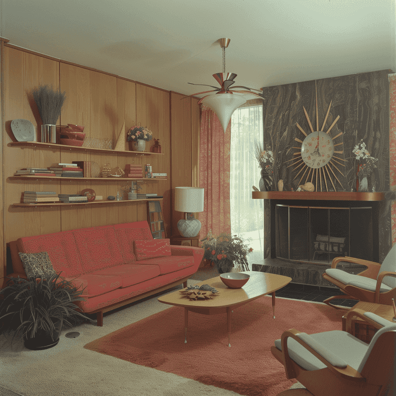 Mid-Century Living Room