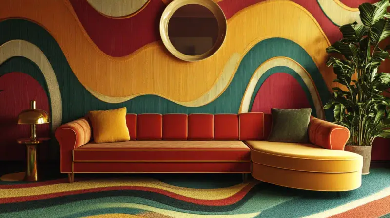 Retro Color Palettes (Mustard, Avocado, Burnt Orange)