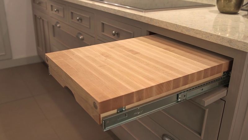 DIY Pull-Out Cutting Board