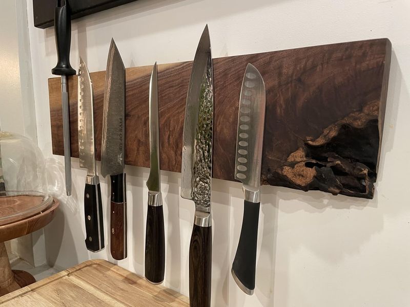 Magnetic Knife Strip Mount