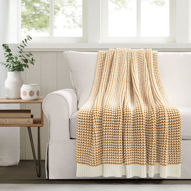 Layer cozy throw blankets and pillows