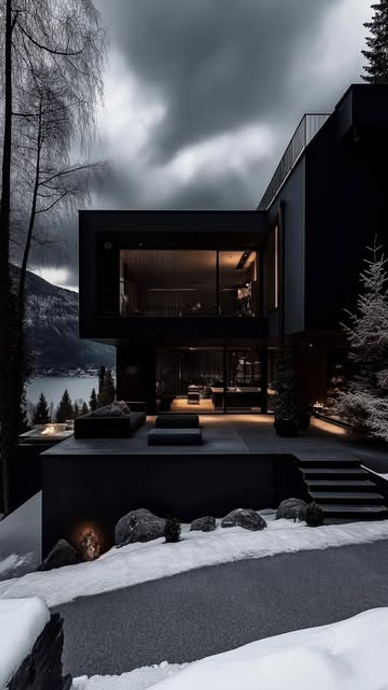 Black House In Santa Clara, USA By Milad Eshtiyaghi Studio