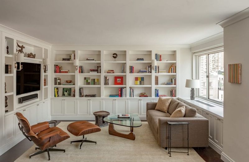 Built-In Bookshelves