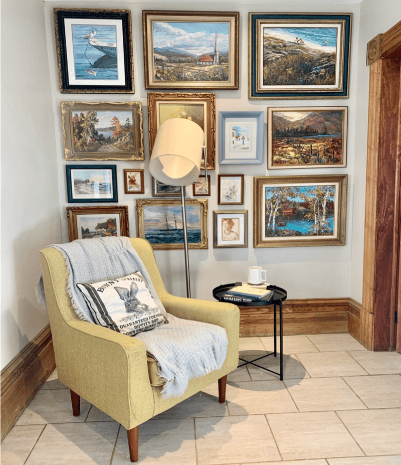 Incorporate coastal artwork and prints