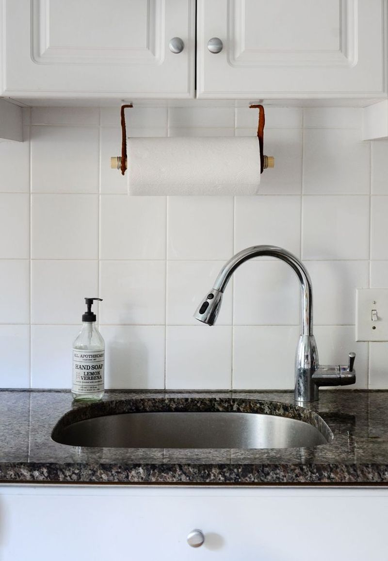 Built-In Paper Towel Holder