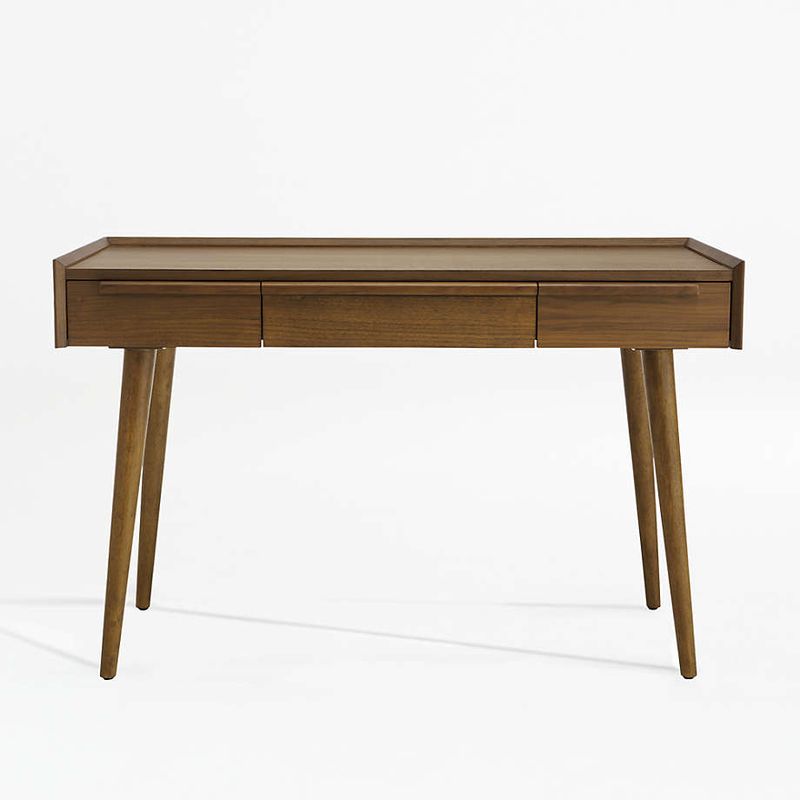 Crate & Barrel Tate Walnut Desk