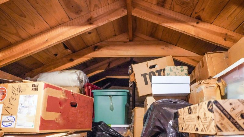 Storing Items in the Attic Improperly