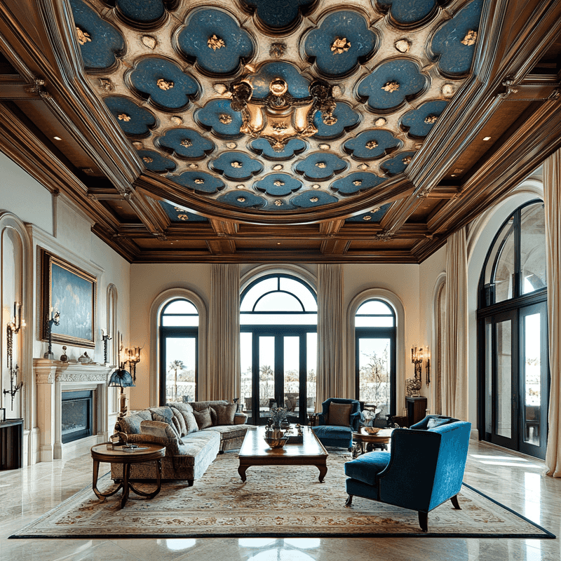 Statement Ceilings Make a Comeback