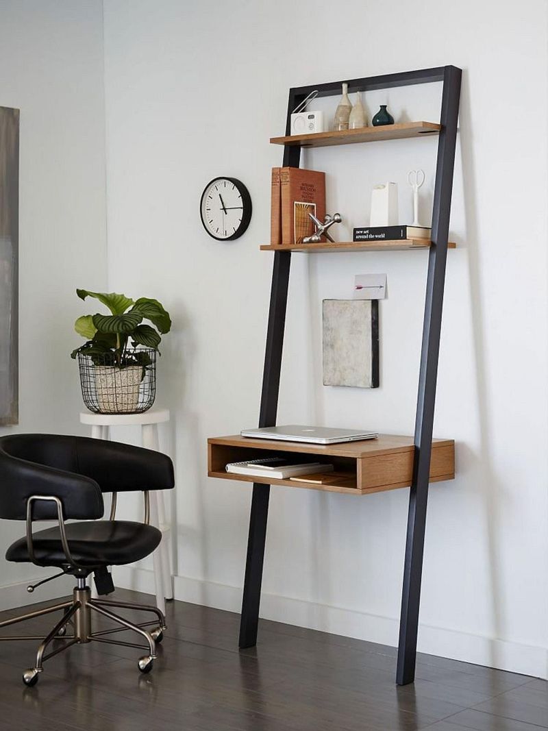 West Elm Ladder Shelf Desk