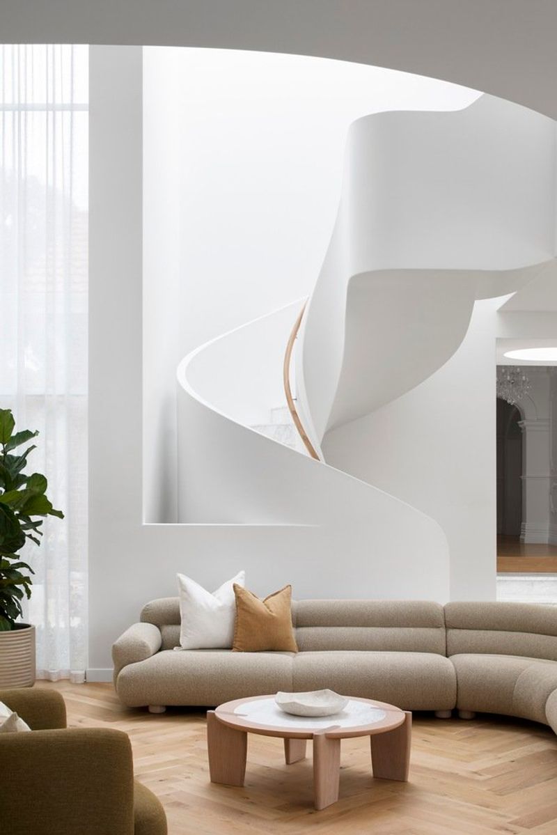 Curved Architecture and Furniture