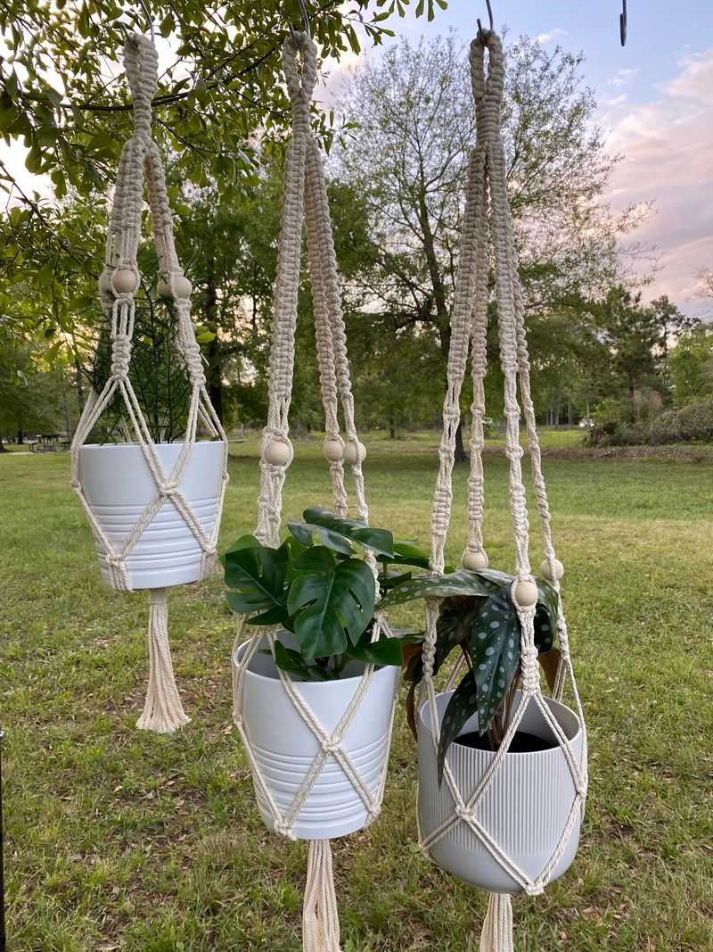 Hanging Macramé Plant Holders