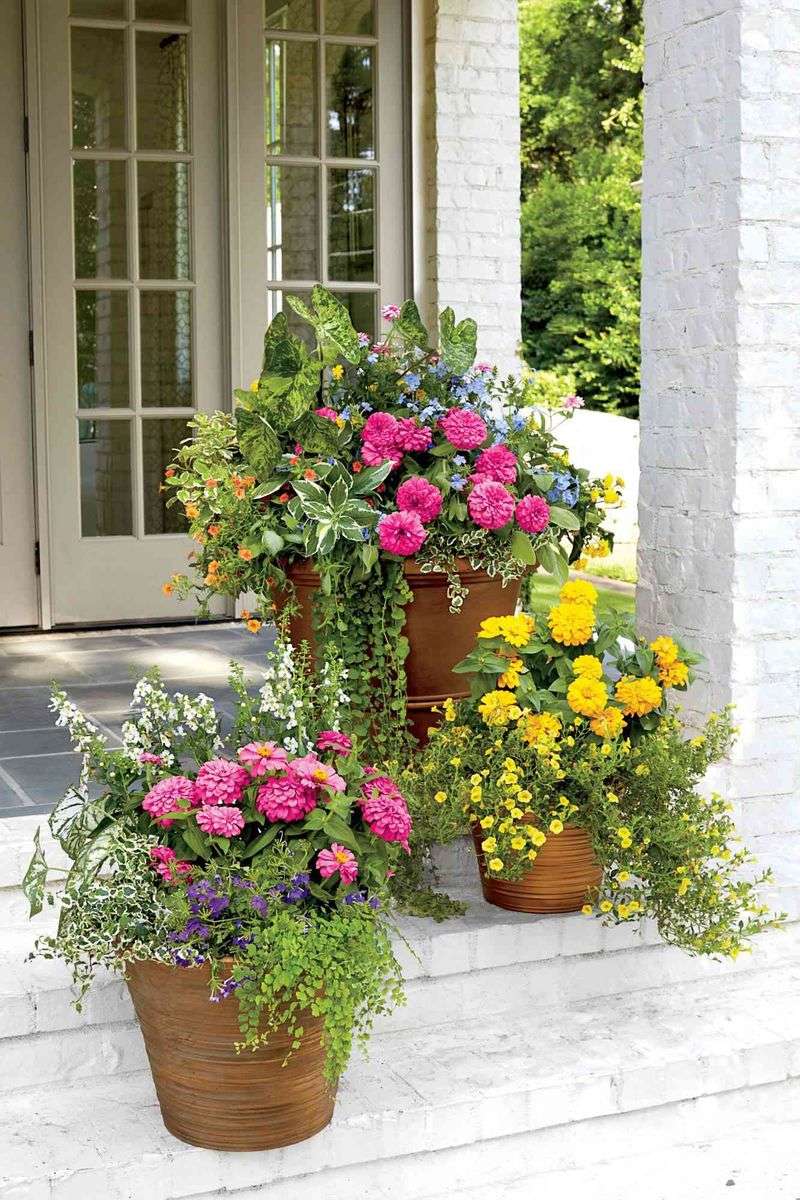 Add a Pop of Color with Planters