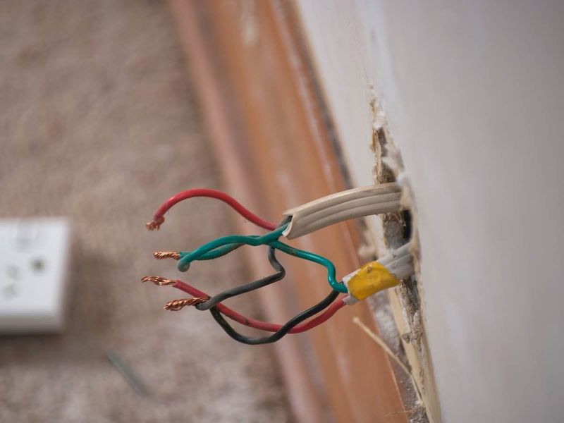 Faulty electrical wiring