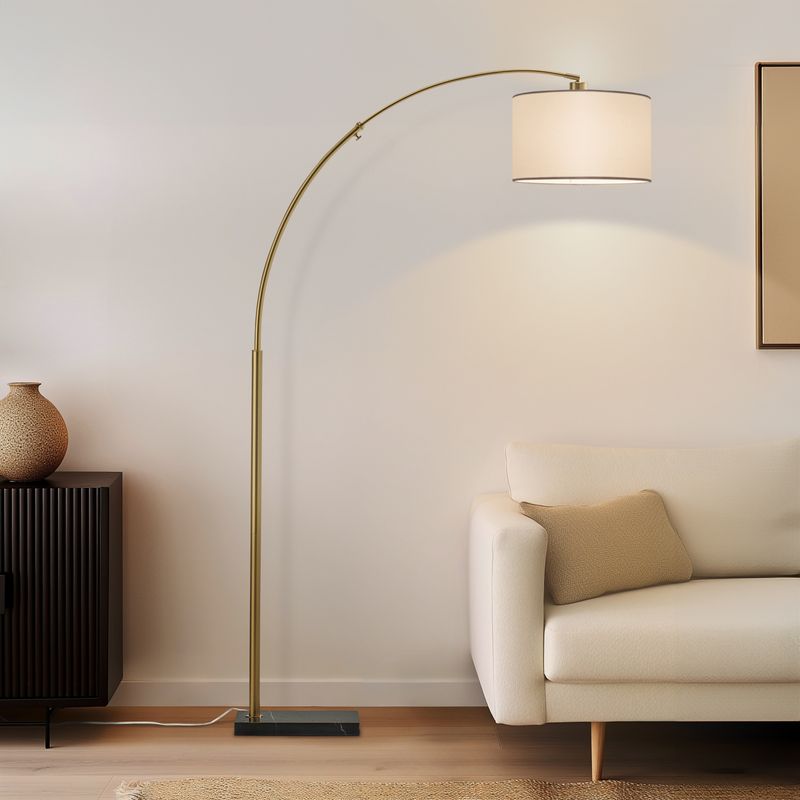 Floor Lamps with Fabric Shades