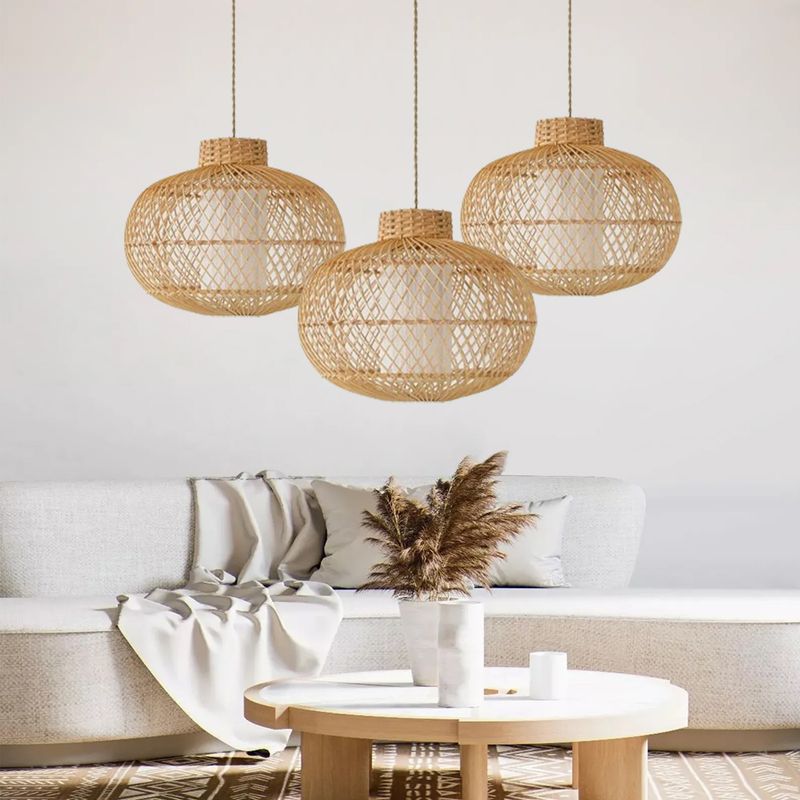 Wicker Pendant Lights