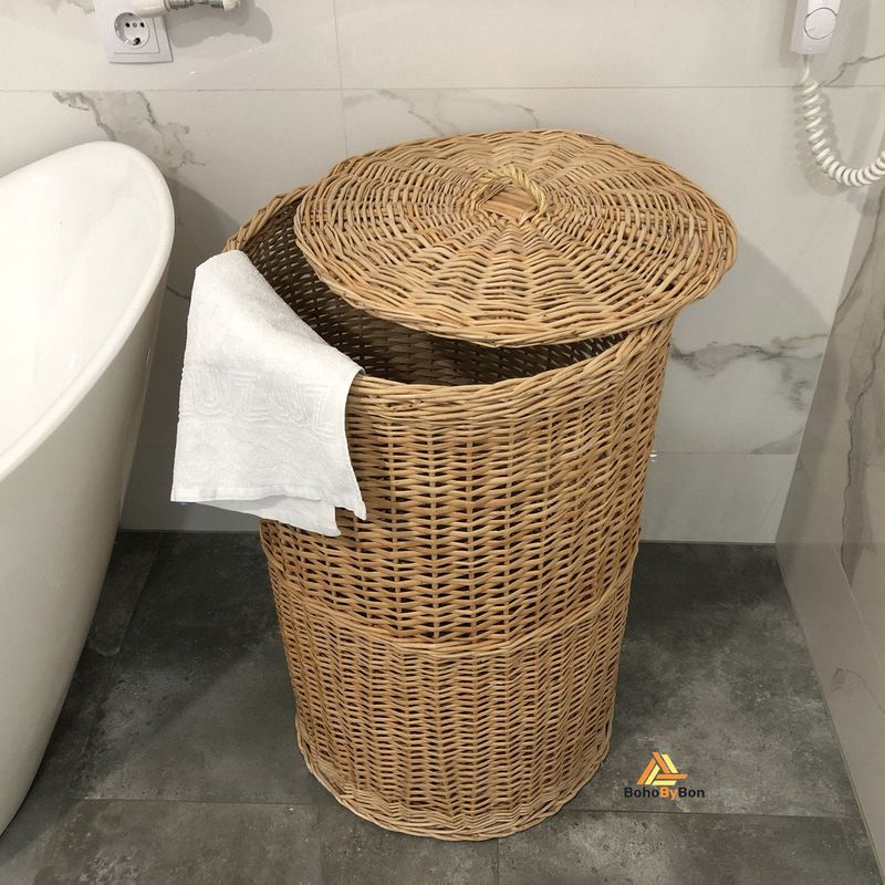 Wicker Laundry Basket Upgrade