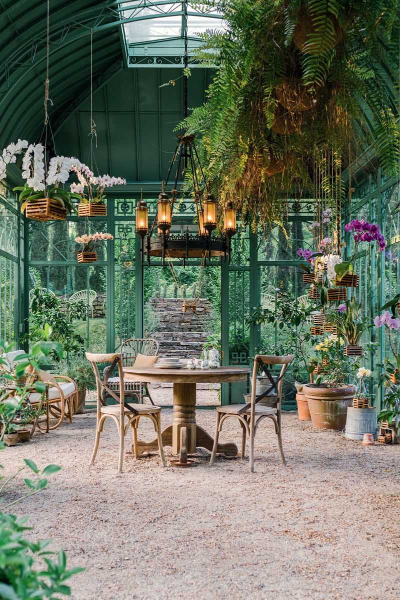 Vintage Conservatory Setup