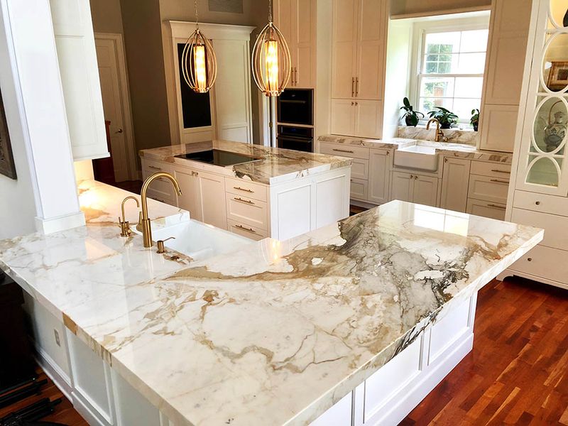 Installing Real Marble Countertops