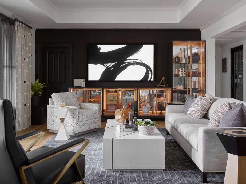Black Accents for Contrast