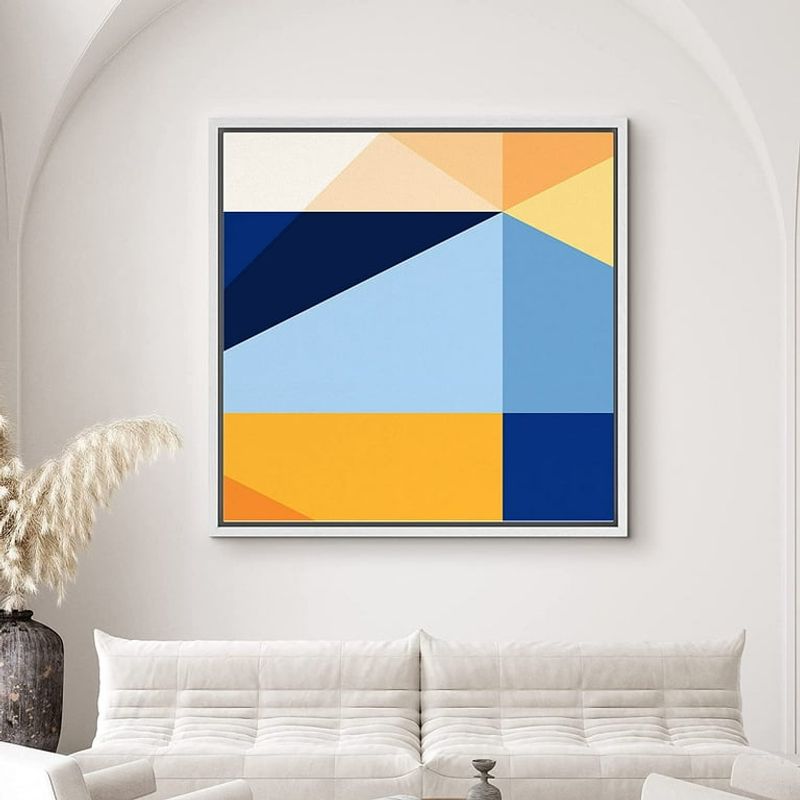Color-Blocked Walls