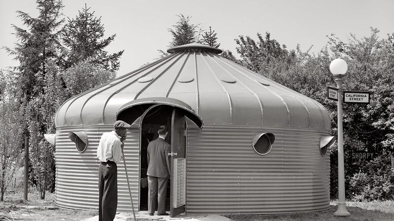 The Dymaxion House by Buckminster Fuller