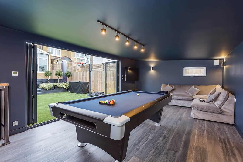 Family Game Room in the Garden