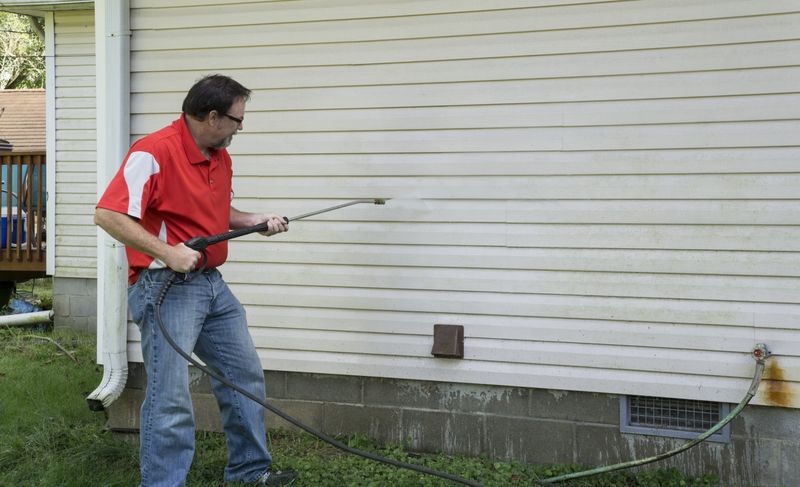 Power Washing Improperly