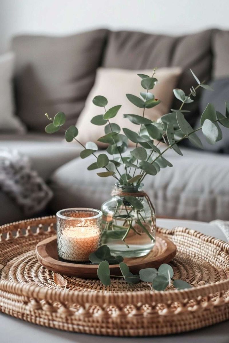 Rattan Tray Styling