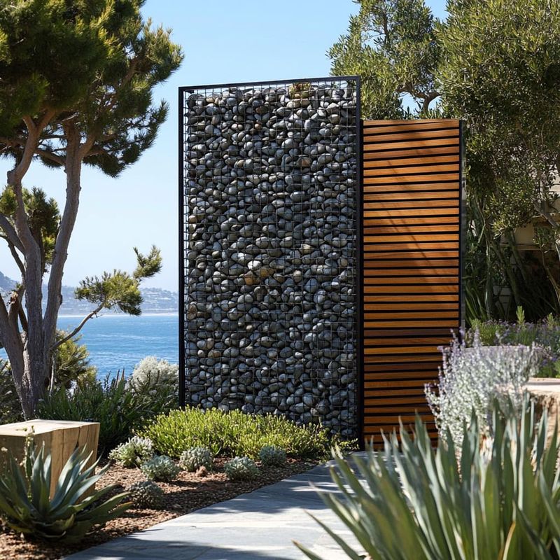 Modern Garden Divider