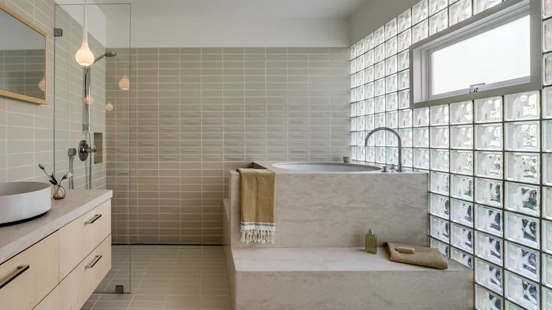 Glass block walls