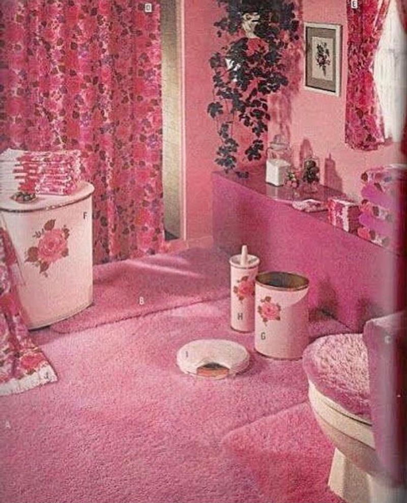 Carpeted bathrooms