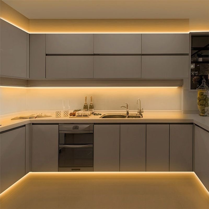 Under-Cabinet Lighting For Warmth