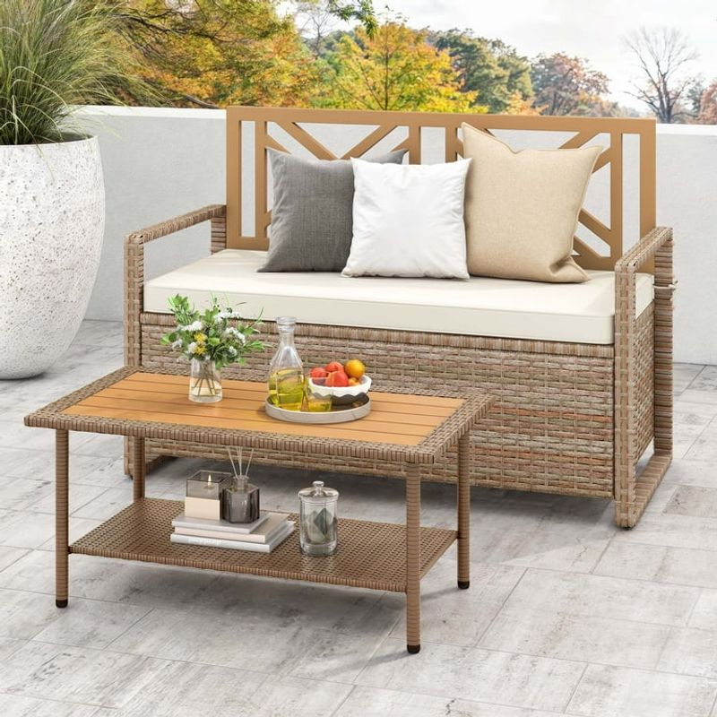 Add Cushioned Benches