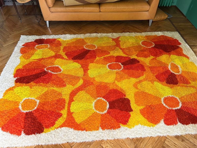 Shag carpeting