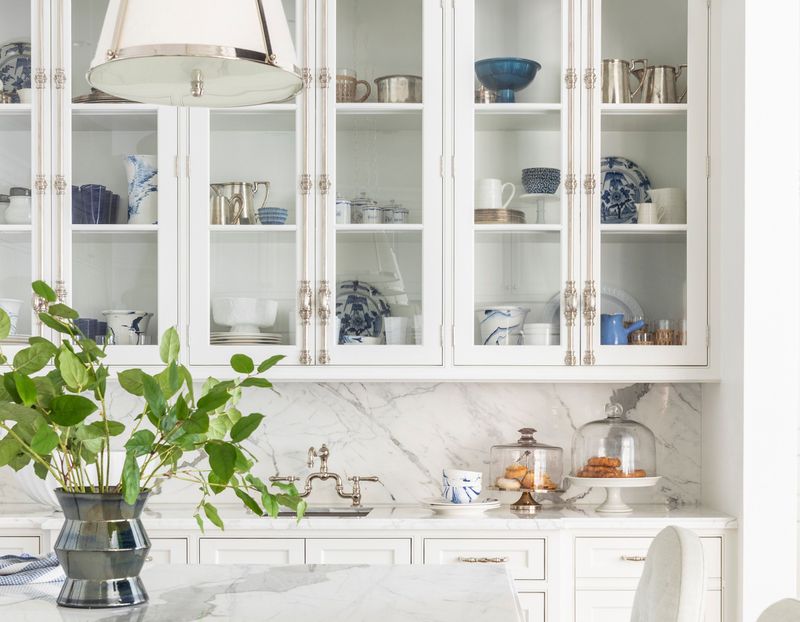 Glass Cabinet Doors For Depth