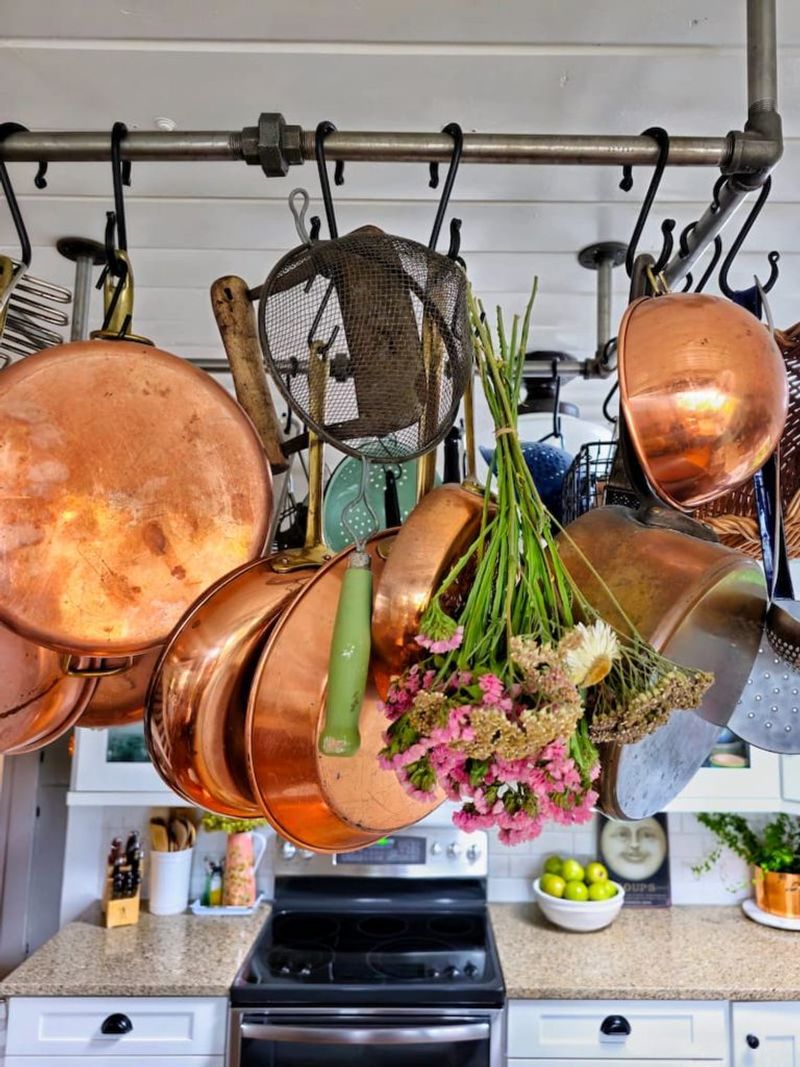 Hanging Pot Racks For Convenience